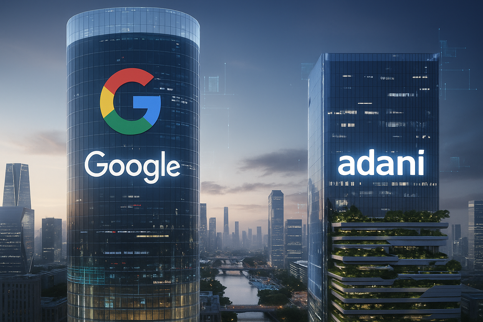 google adani partnership